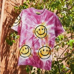 Market x Urban Outfitters Tie Dye Smiley Tee